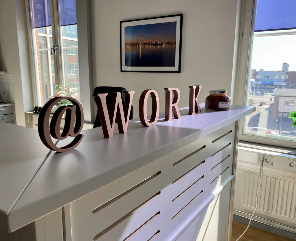 Receptionen på At Work Nordic i Malmö